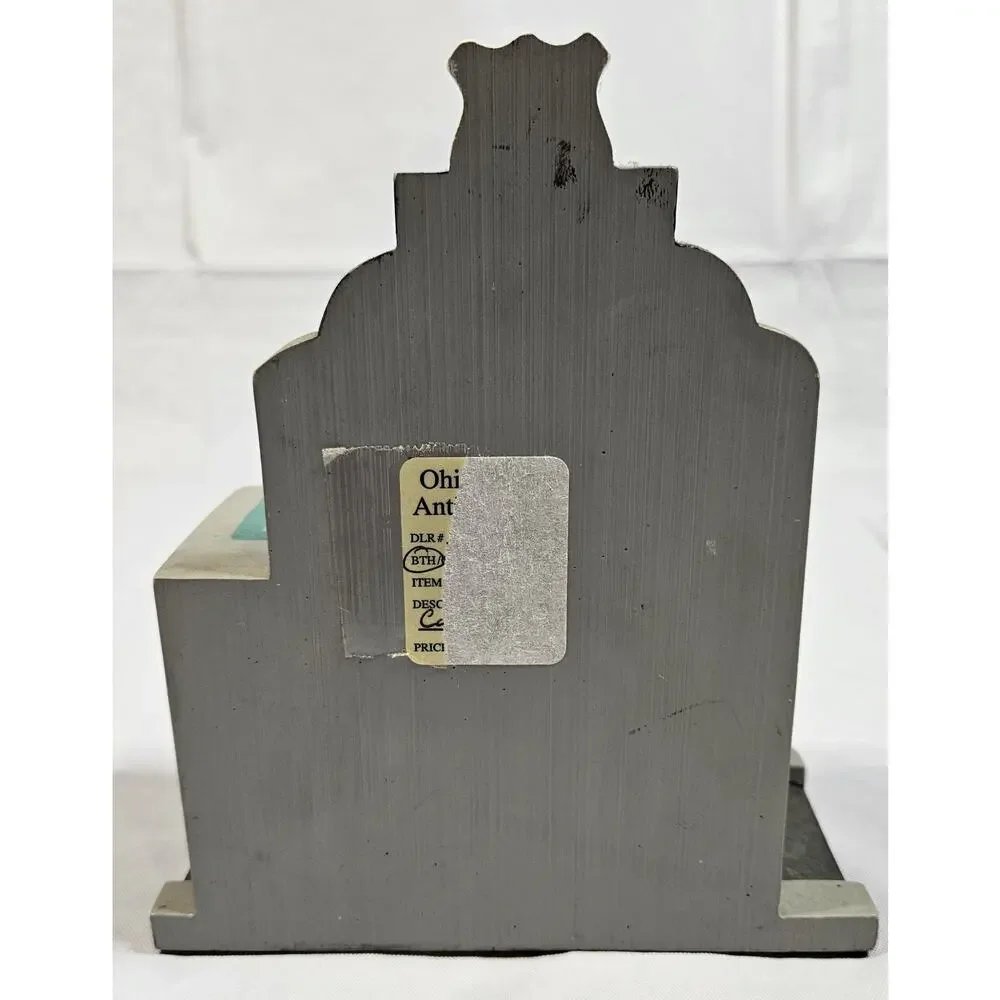 Route 66 Service Station Business Card Holder Classic Car Garage Resin Decor